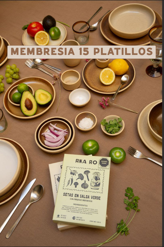 Membresia 15 Platillos