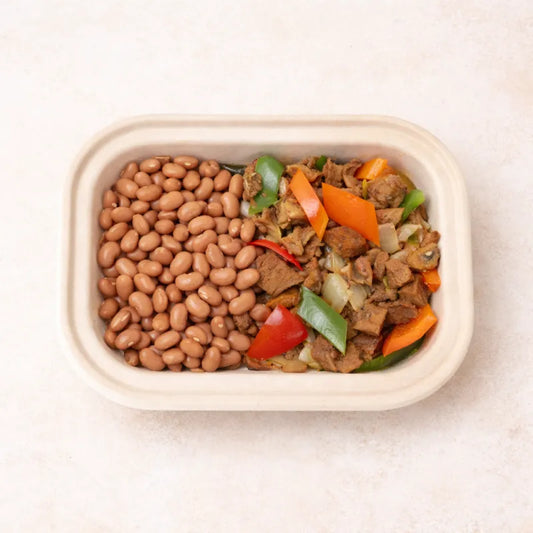 Fajitas de Soya con Hongos Ahumados